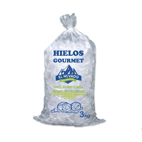 HIELO EL NEVADO*3kg BOLSA
