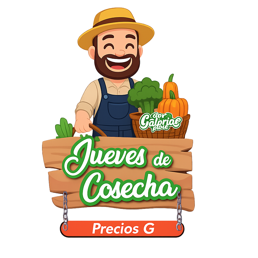 Jueves de cosecha con frutas y verduras en descuento