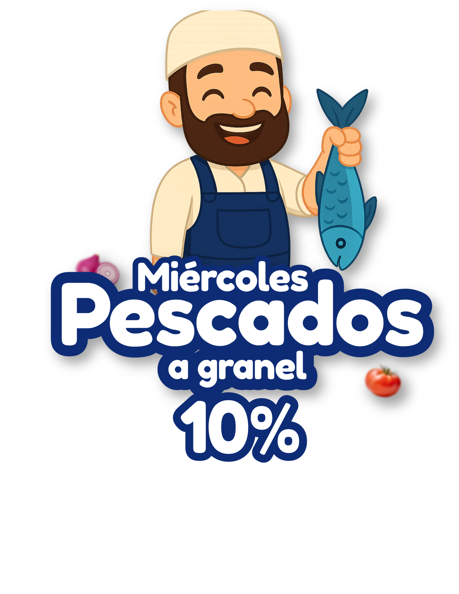 Miércoles de pescados con 10% de descuento a granel