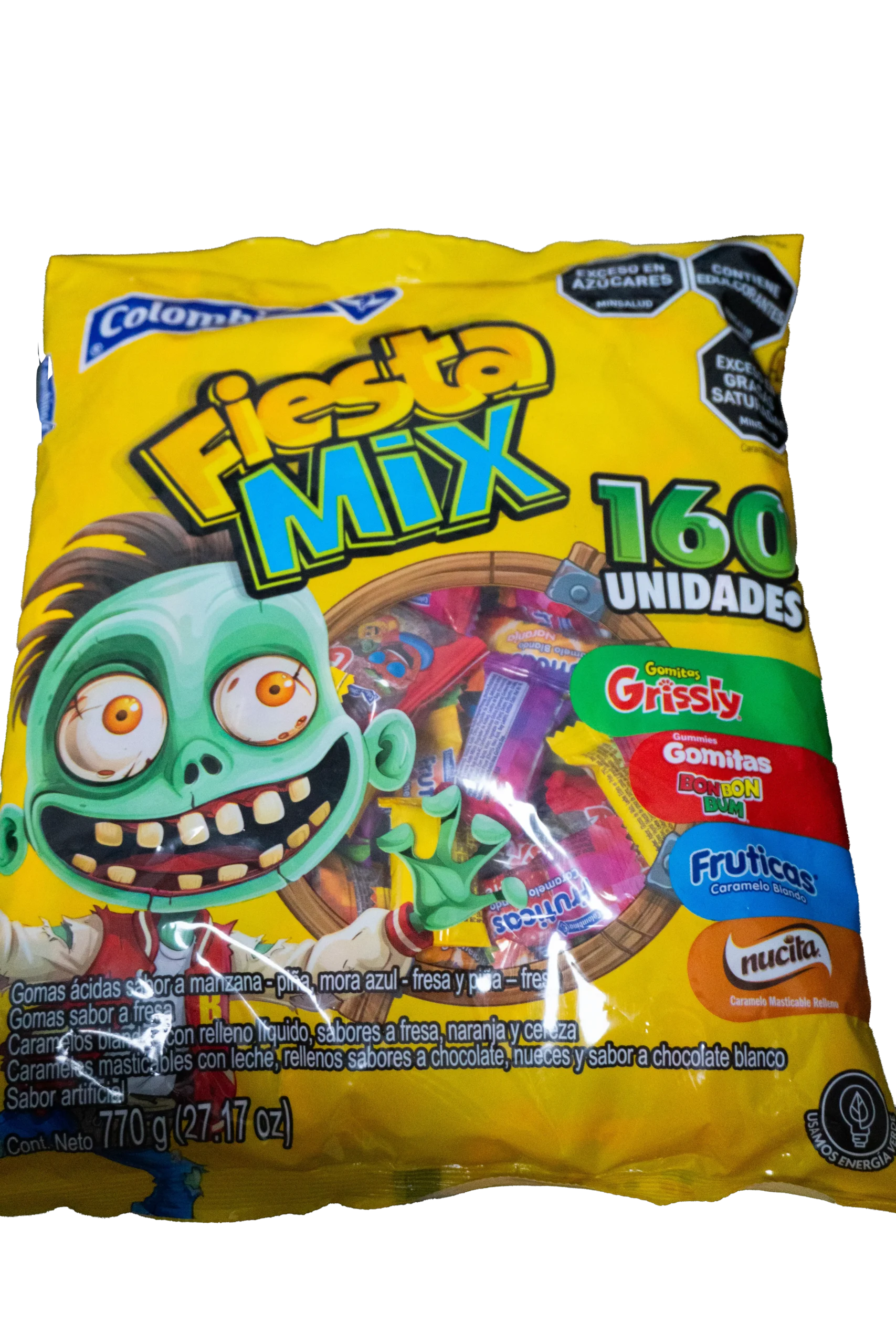 Caramelo Halloween 770g Fiesta Mix