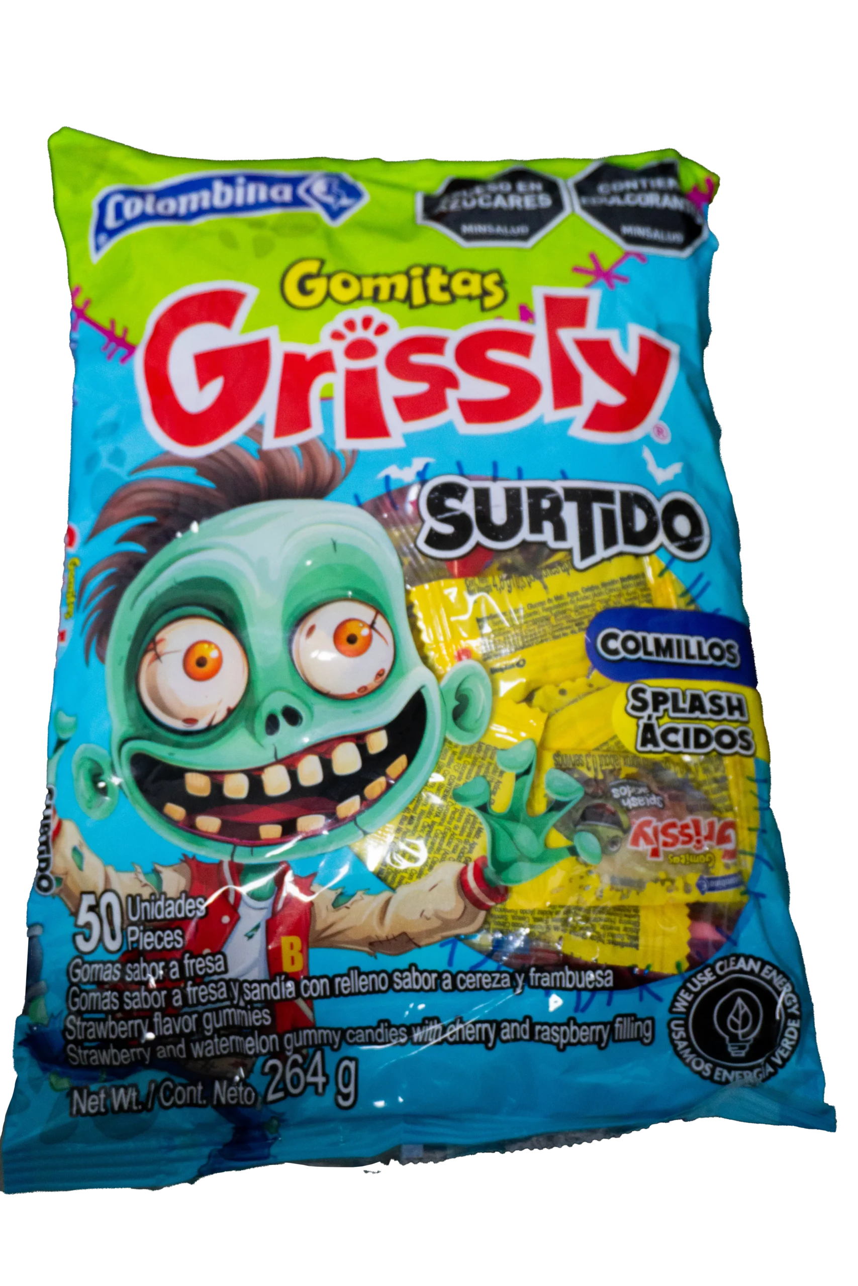 Gomas Grissly 264g Surtido Halloween